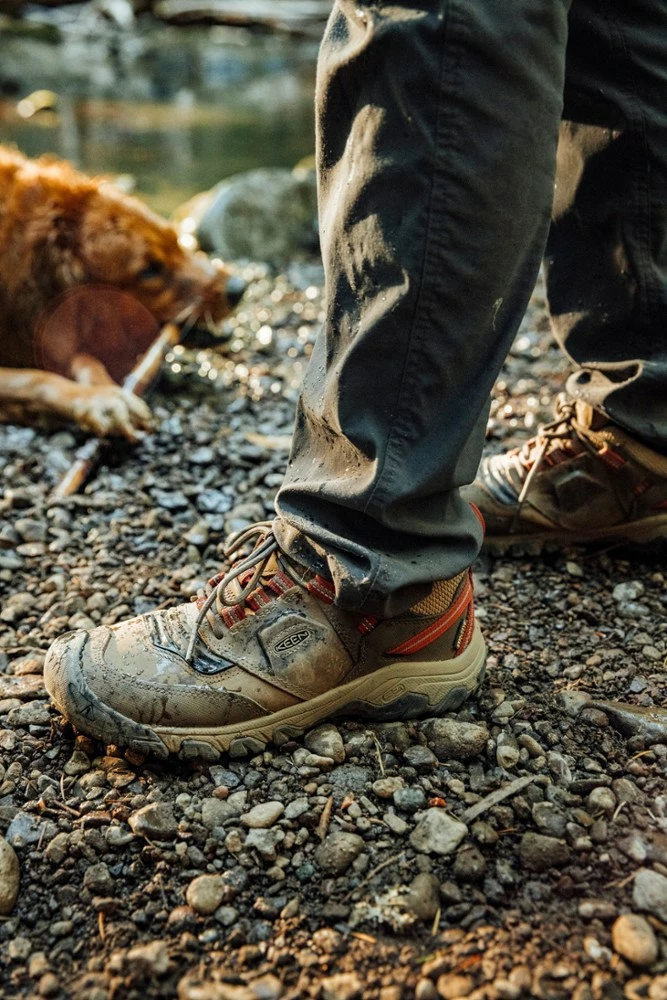KEEN Ridge Flex Waterproof Hiking Shoes - Men's - Image 7