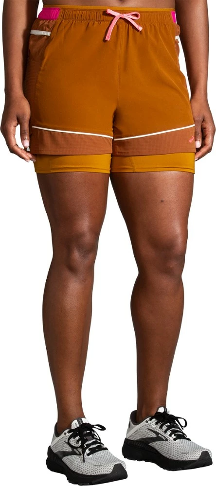 Brooks High Point 3" 2-in-1 Shorts - Women's - Image 2