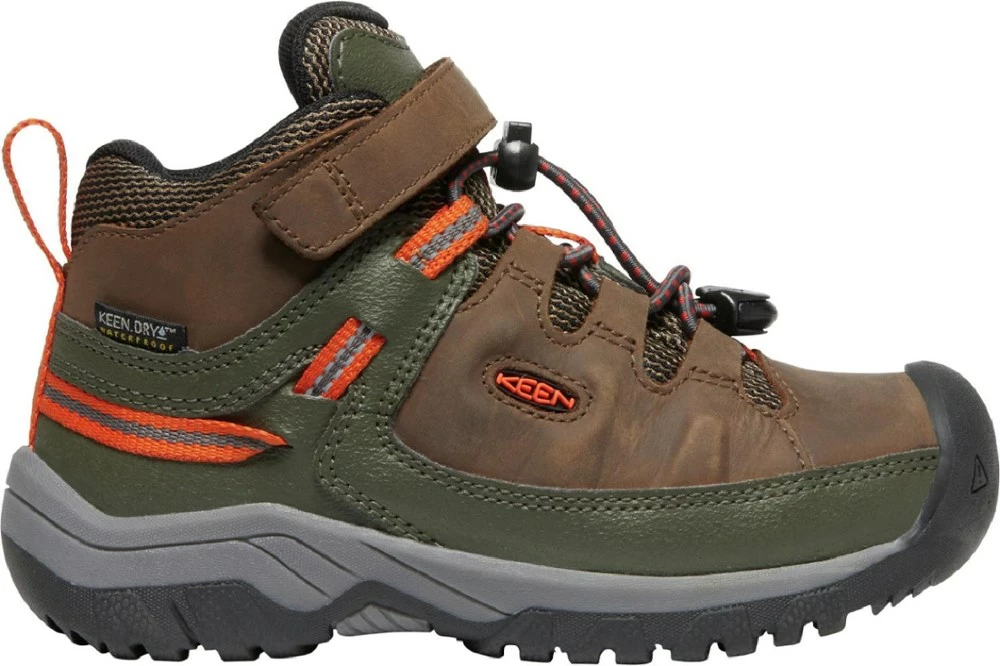 KEEN Targhee Mid Waterproof Hiking Boots - Little Kids'