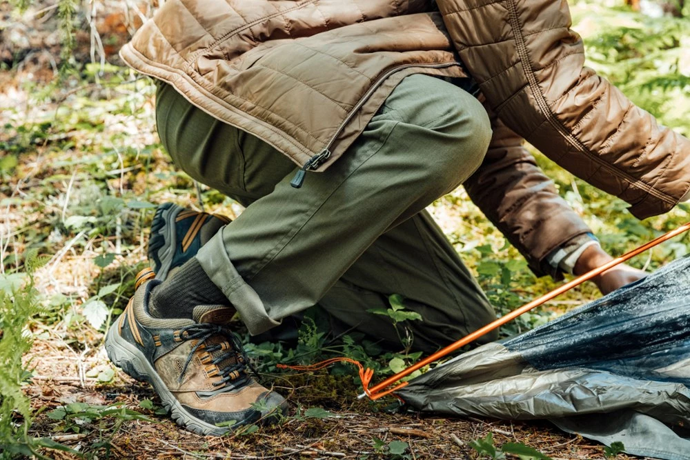 KEEN Ridge Flex Waterproof Hiking Shoes - Men's - Image 8