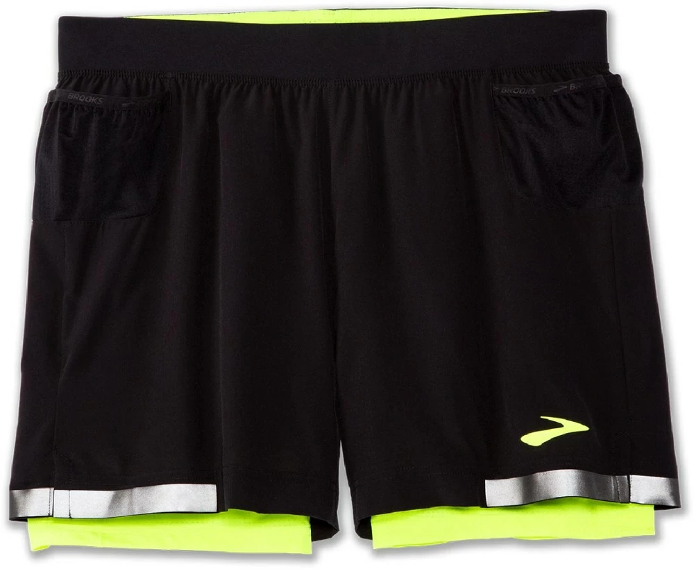 Brooks Carbonite 2-in-1 Shorts - Men's 5" Inseam