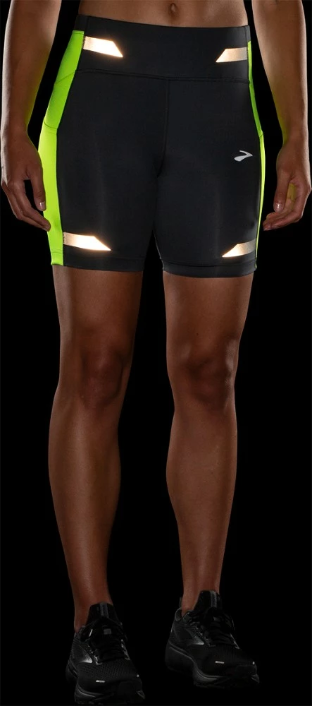 Brooks Run Visible 6" Short Tights - Women's - Image 5