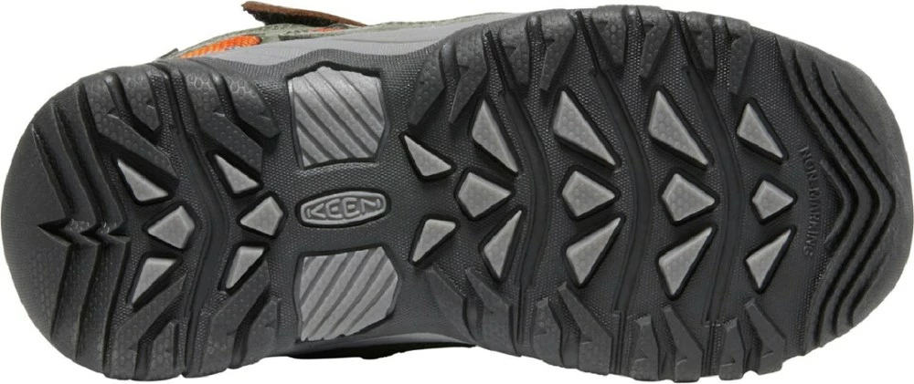 KEEN Targhee Mid Waterproof Hiking Boots - Little Kids' - Image 6