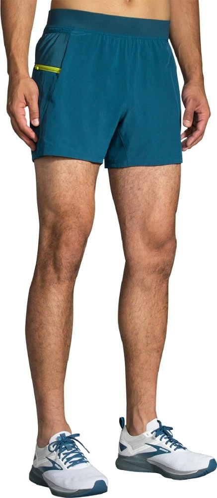 Brooks Sherpa 2-in-1 Shorts - Men's 5" Inseam - Image 2
