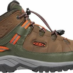 KEEN Targhee Mid Waterproof Hiking Boots - Big Kids'